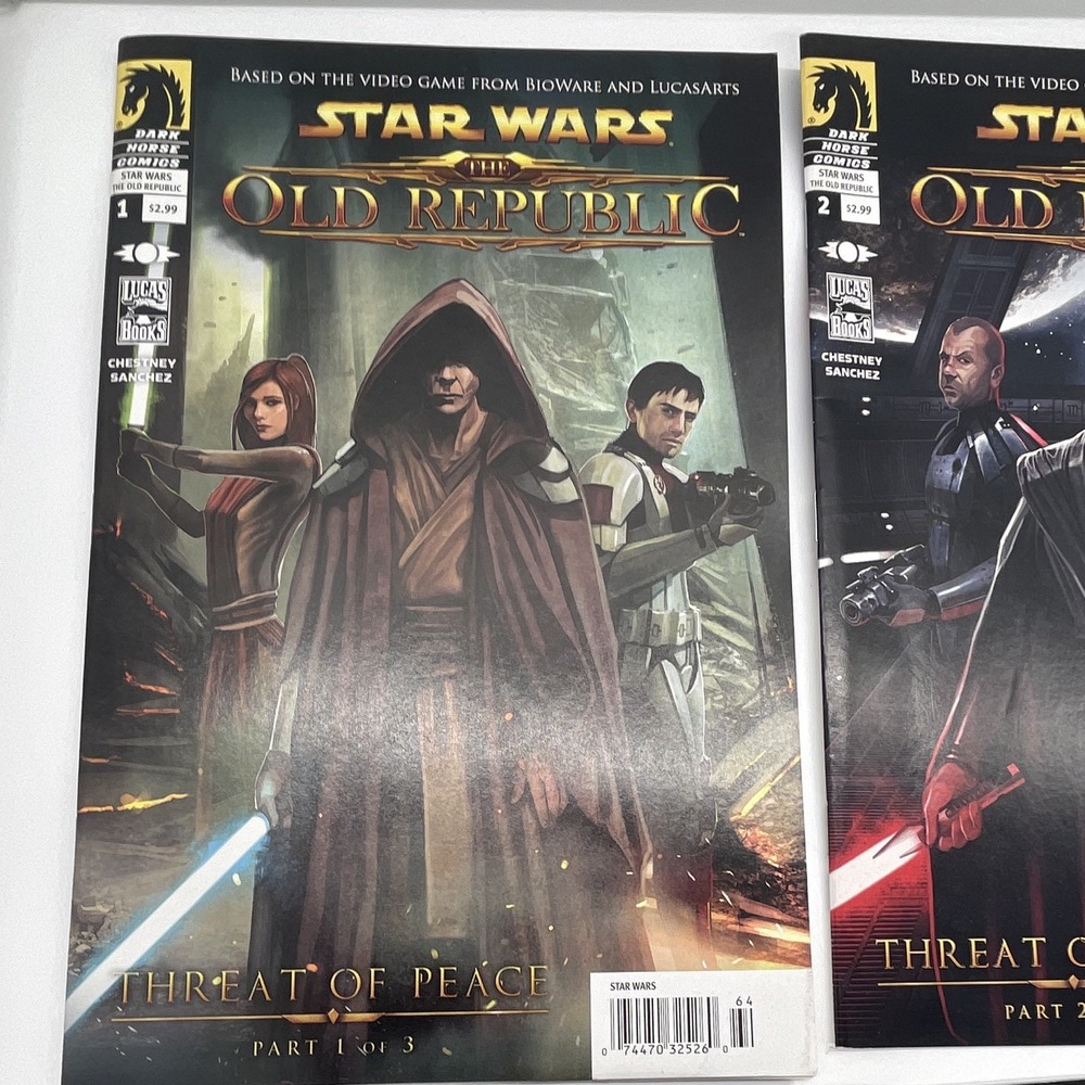 Star Wars Old Republic #1-6+ Lost Suns #1 Newstand Dark horse 7 comic lot